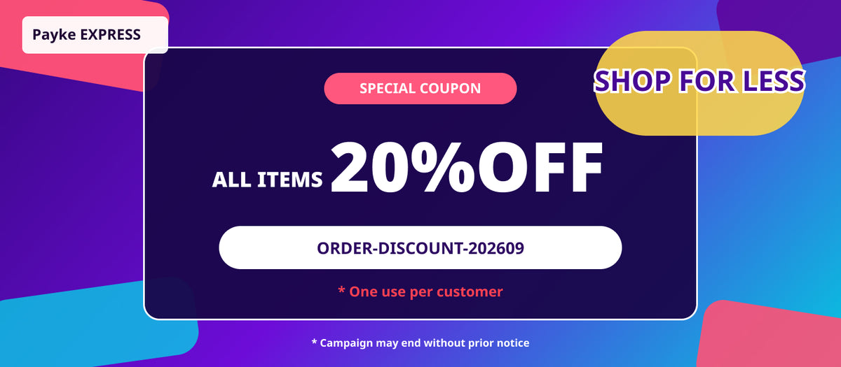 20% Off All Products Campaign