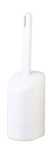Marna Clean Edge Toilet Brush Mini (Storage Case Included/White) Toilet Cleaning Brush (Floating Storage/Hygienic) W085W