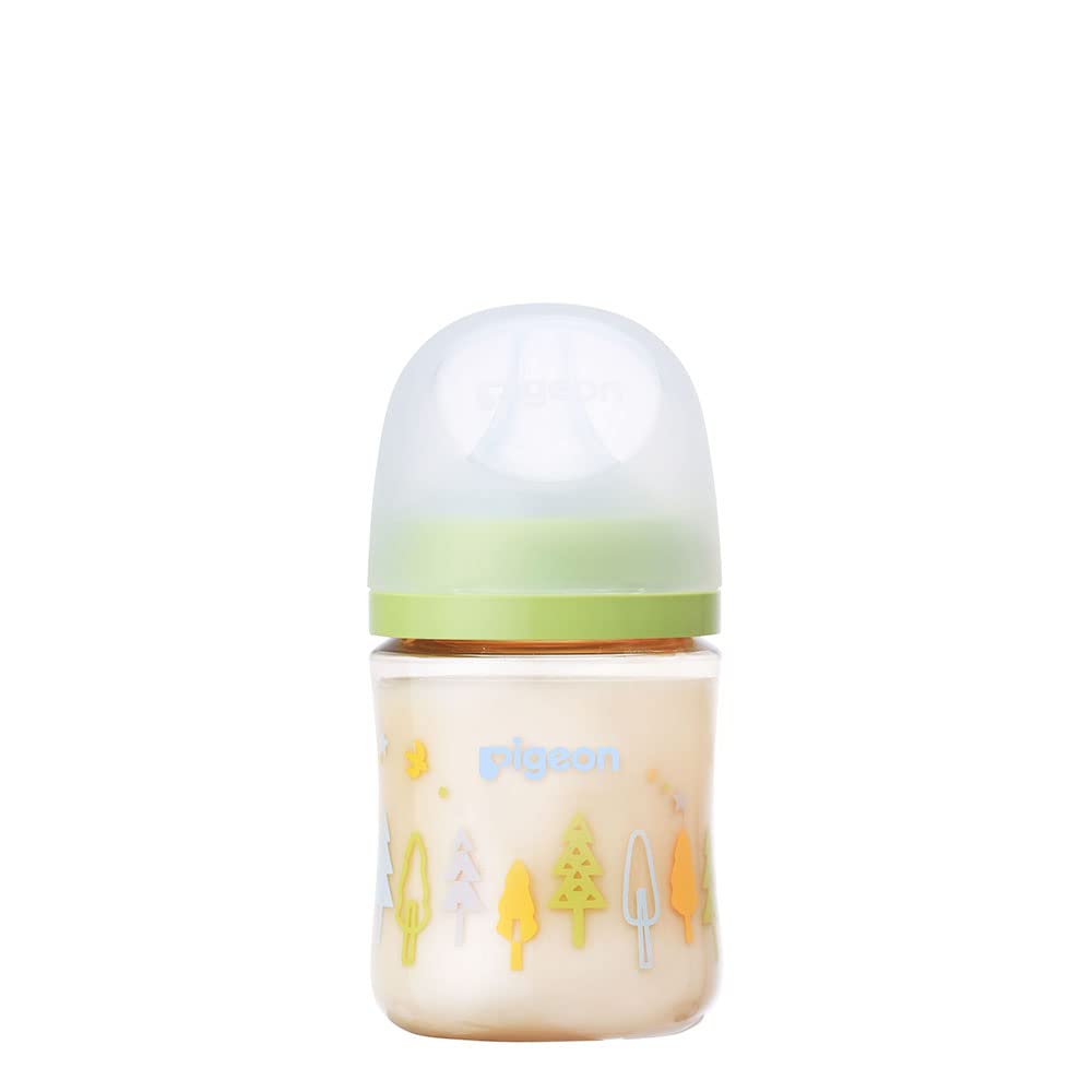 PIGEON Breastfeeding experience baby bottle 160ml 0 months and up High quality plastic Tree Also used in medical institutions Light and unbreakable