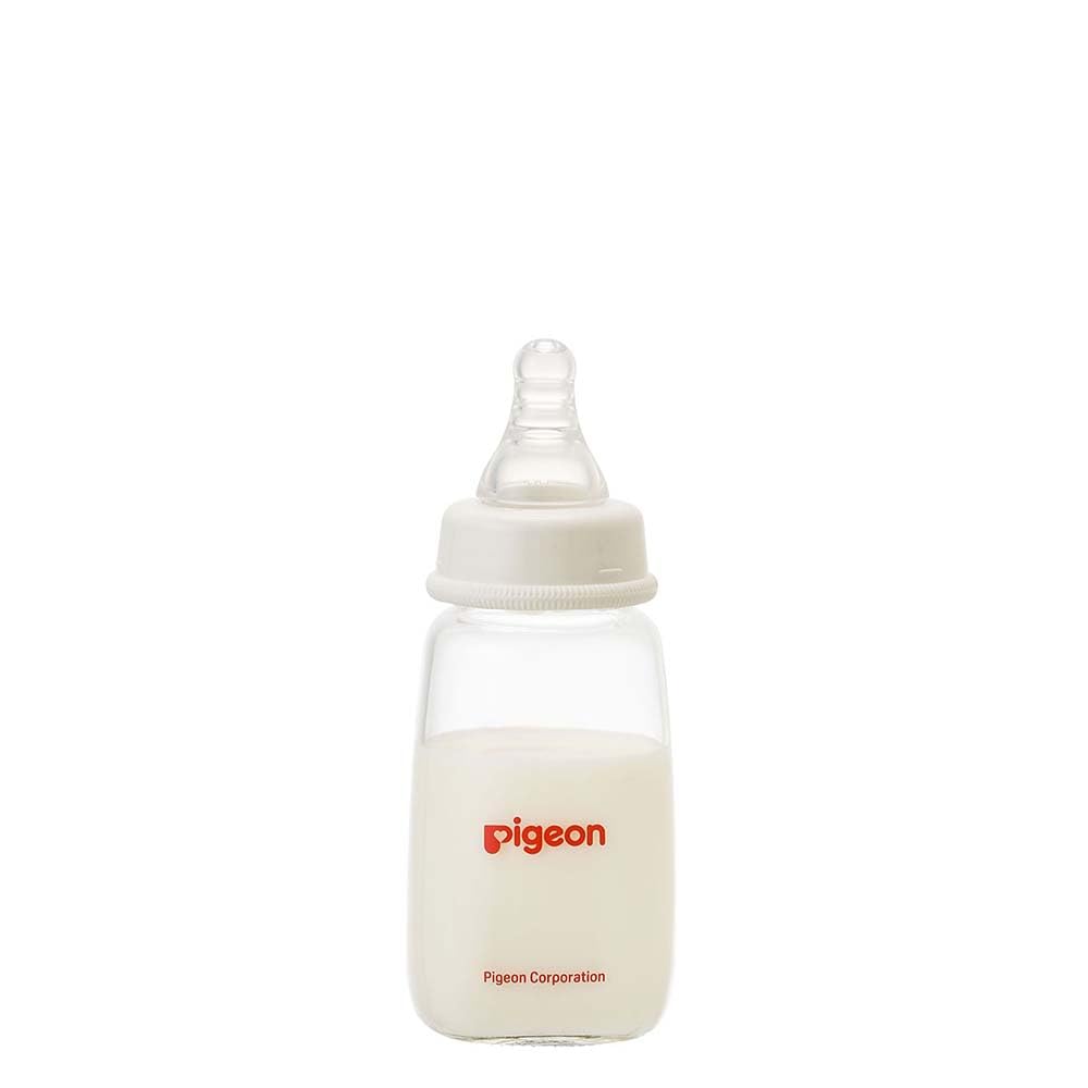 비둘기 포유 병 슬림 타입 120ml 빨리 식히는 내열 유리제 상처가 붙기 어렵고 위생적