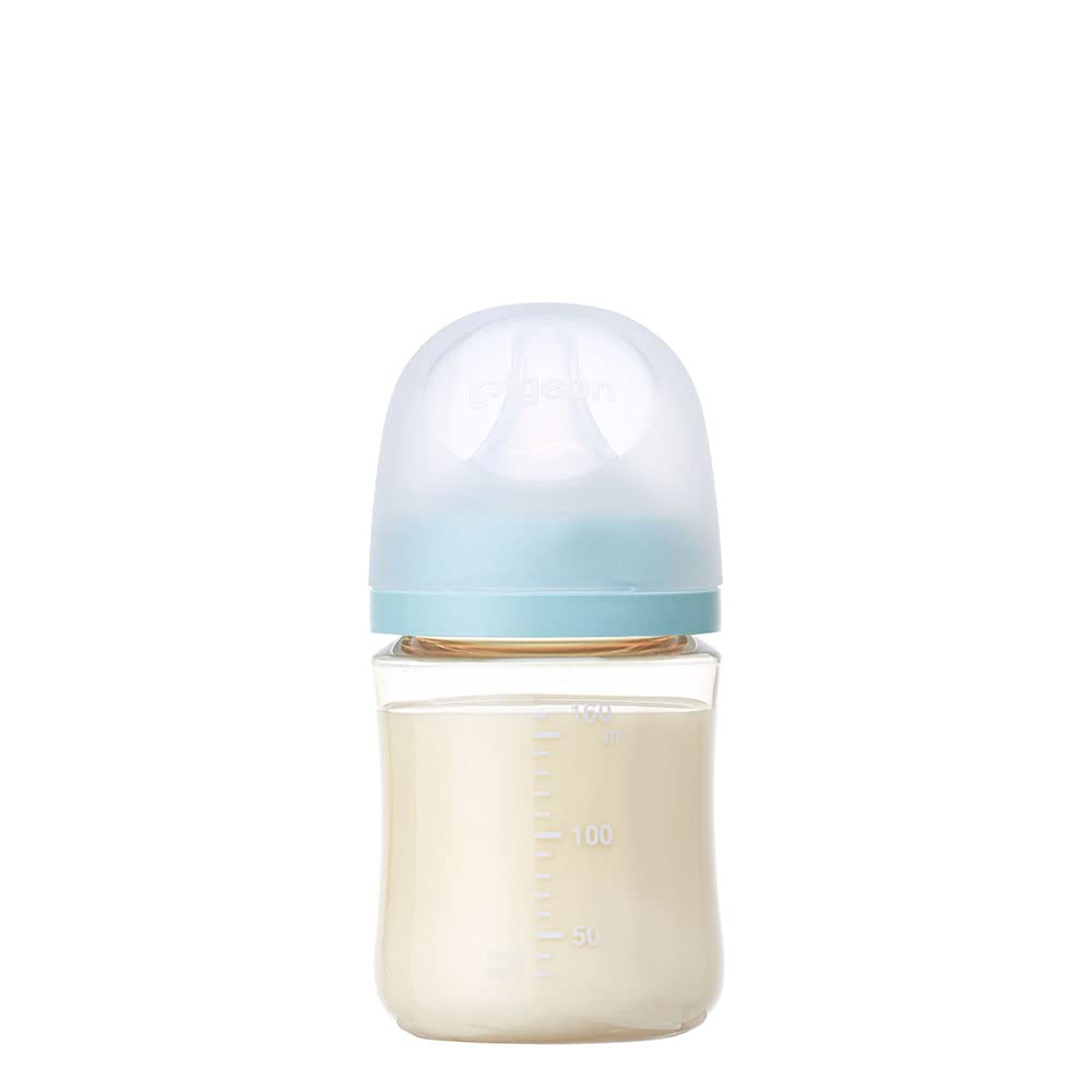 PIGEON Breastfeeding experience baby bottle 160ml 0 months and up High quality plastic Flower Used in medical institutions Light and unbreakable