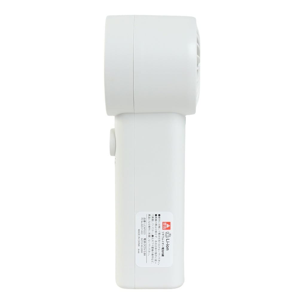 Life on Products 터보 핸디팬 100단계 다이얼식 LCAF023 릴리 화이트
