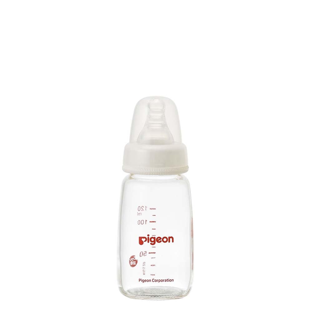비둘기 포유 병 슬림 타입 120ml 빨리 식히는 내열 유리제 상처가 붙기 어렵고 위생적