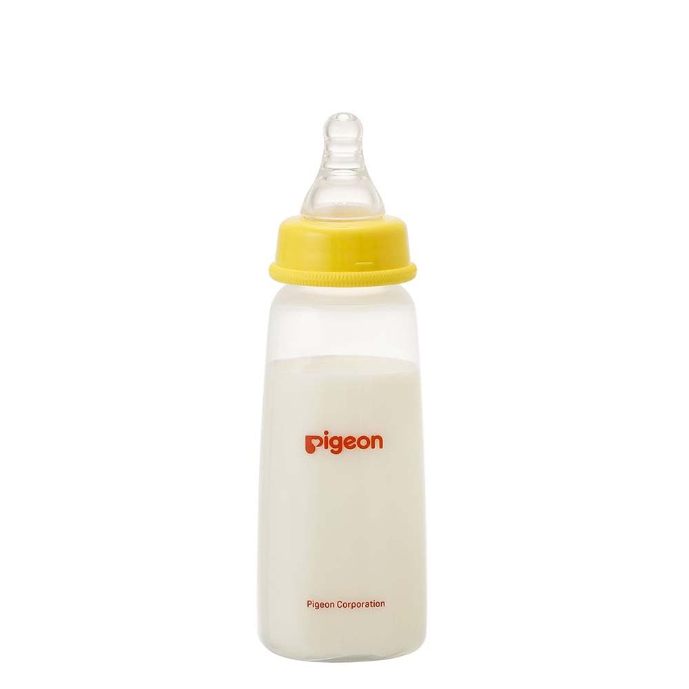 Pigeon Baby Bottle Slim Type 200ml High-quality plastic Used by medical institutions Light and hard to break