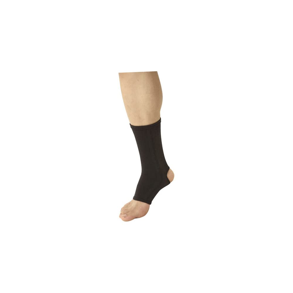 [Mizuno] Dry Vector Ankle Supporter (1 Piece) Moisture Absorbent Quick Drying Achilles Tendon Arch Support Unisex C2JS7607 09 Black L