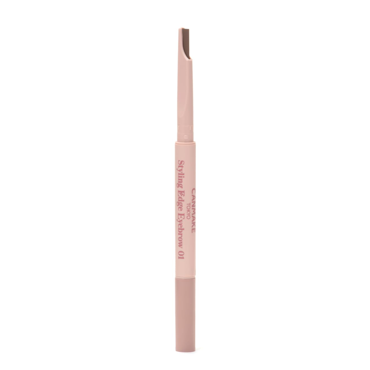 Canmake Styling Edge Eyebrow Eyebrow Pencil Thin Core Brush Included 01 Natural Brown