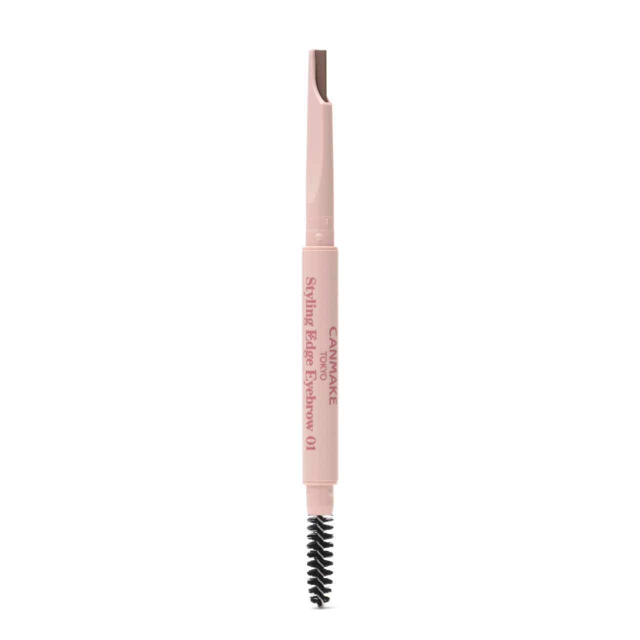Canmake Styling Edge Eyebrow Eyebrow Pencil Thin Core Brush Included 01 Natural Brown