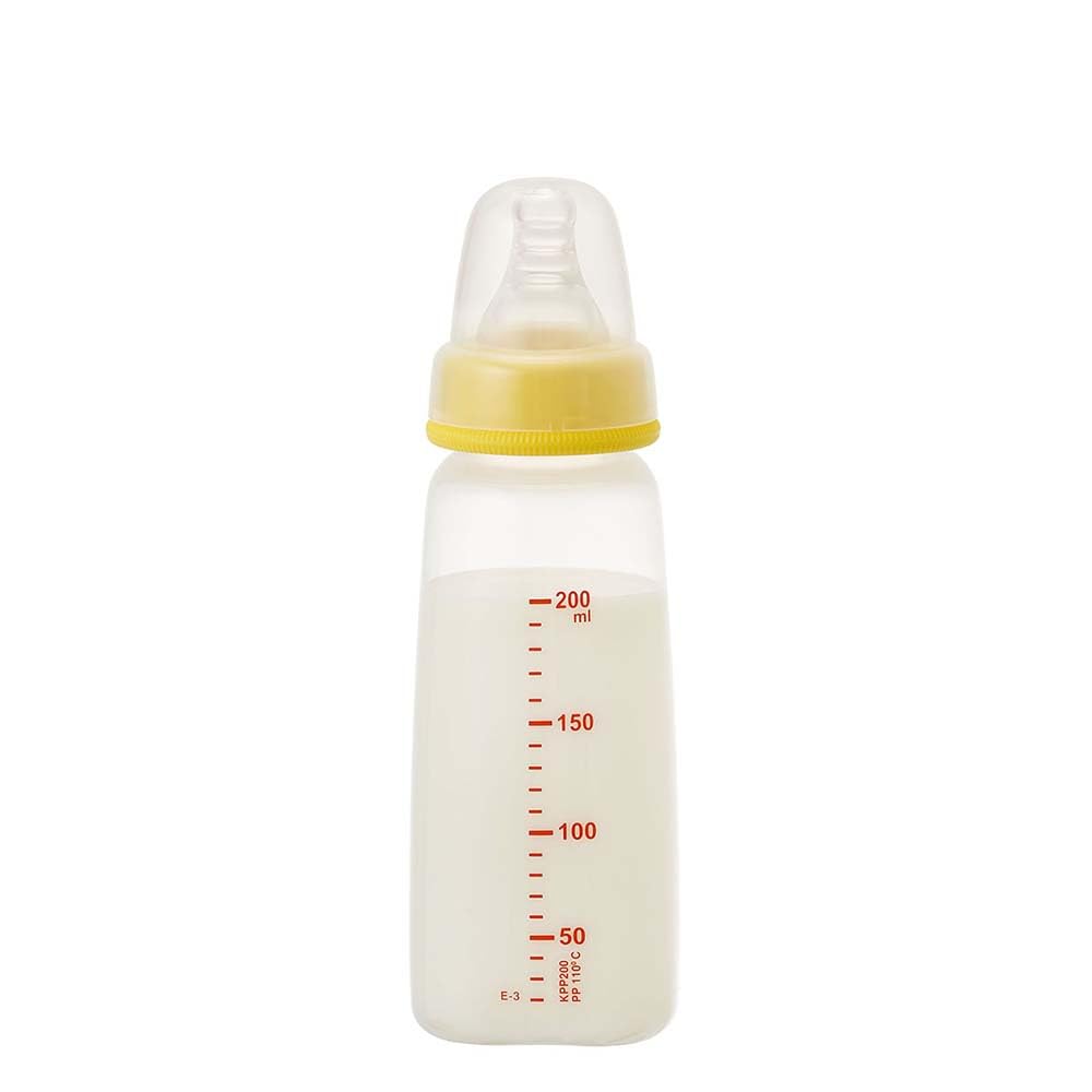 Pigeon Baby Bottle Slim Type 200ml High-quality plastic Used by medical institutions Light and hard to break