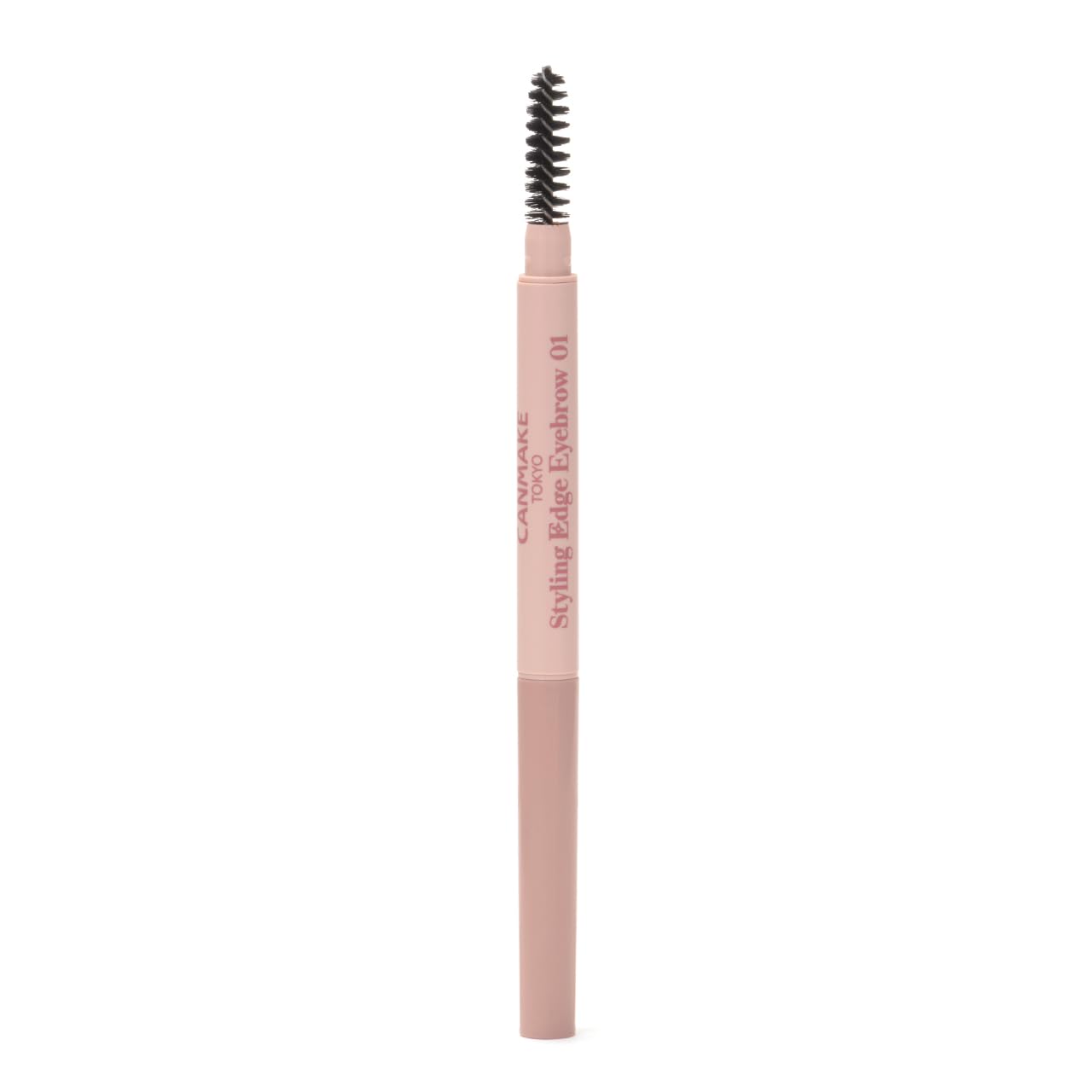Canmake Styling Edge Eyebrow Eyebrow Pencil Thin Core Brush Included 01 Natural Brown