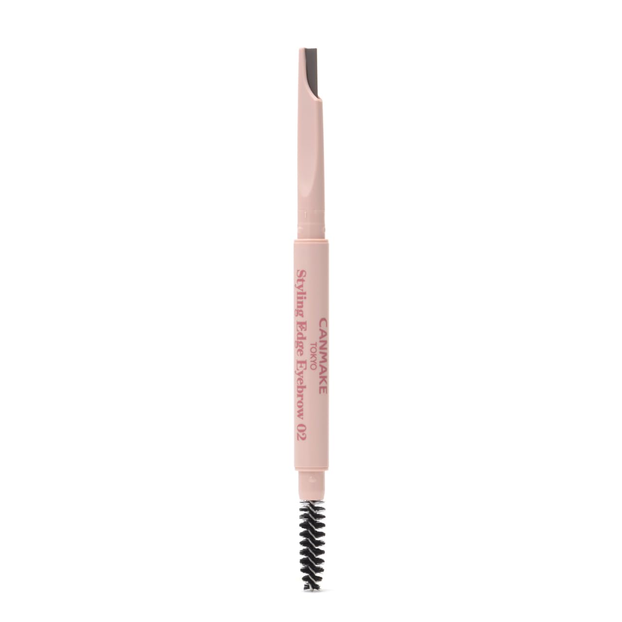 Canmake Styling Edge Eyebrow Eyebrow Pencil Thin Core Brush Included 02 Ash Brown