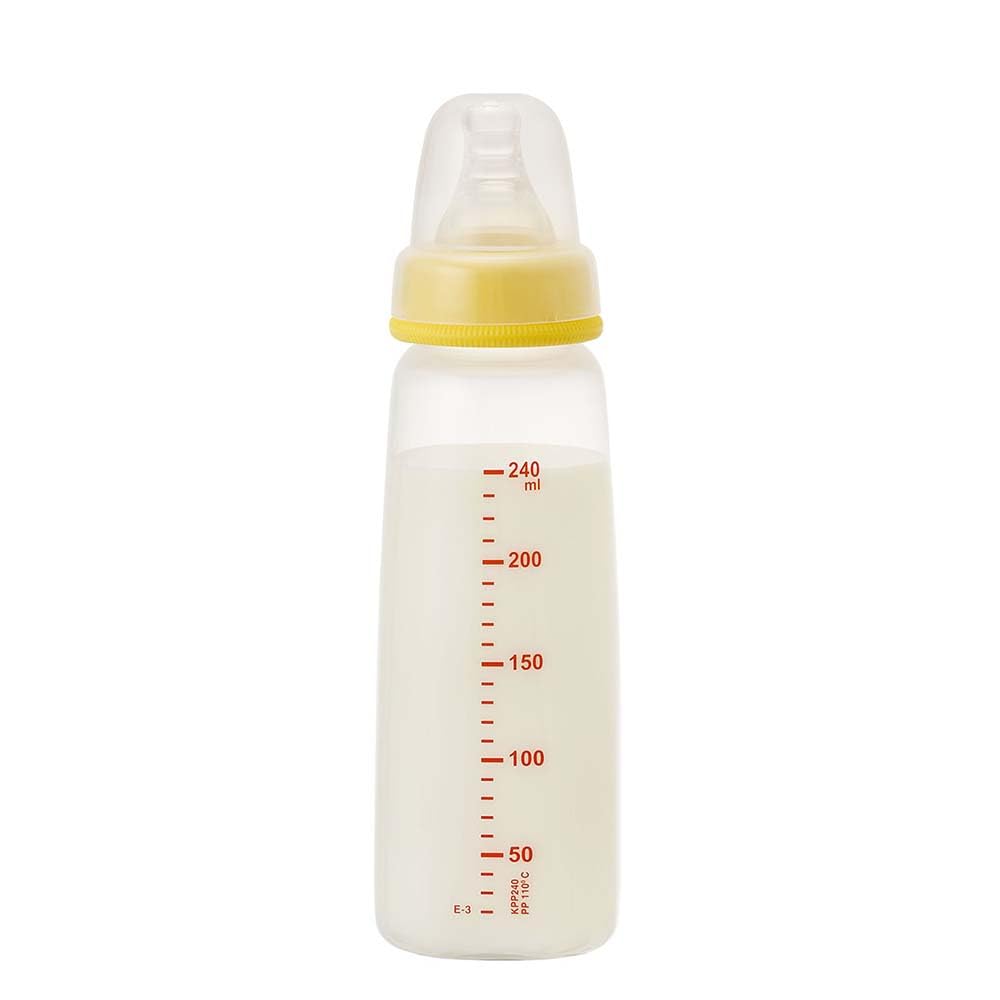 Pigeon Baby Bottle Slim Type 240ml High-quality plastic Used by medical institutions Light and hard to break