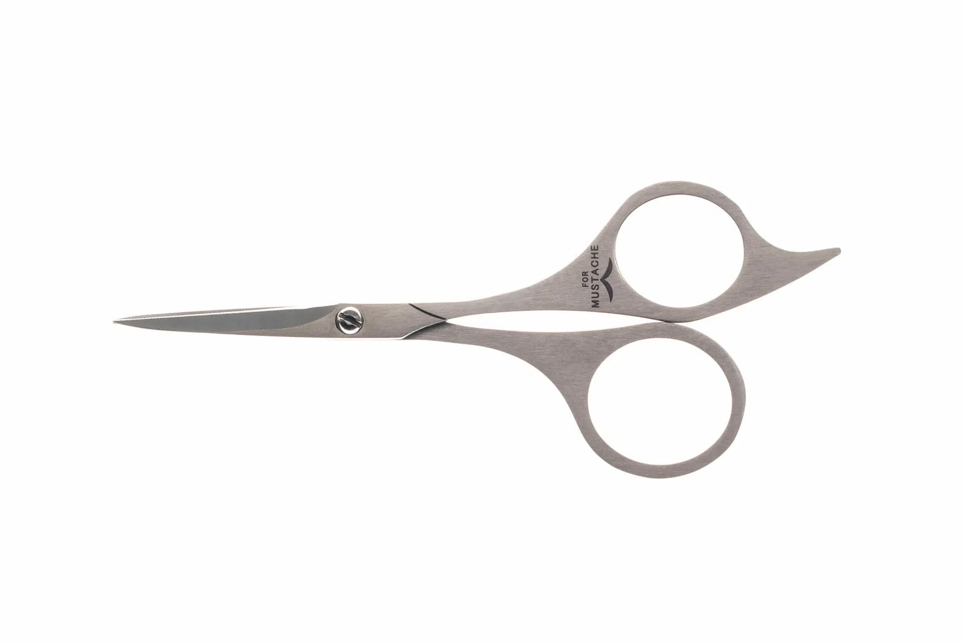 Green Bell Craftsmanship Stainless Steel Beard Scissors Jagged Blade G-2102