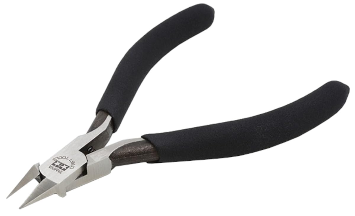 Tamiya Craft Tool Series No.123 Tapered thin blade nipper (for gate cutting) Plastic model tool 74123