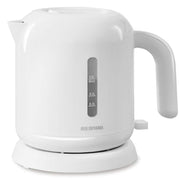 Iris Ohyama Electric Kettle 800ml Easy to Clean Filter Cleaning/Removable Lid No Odors Transfer Equipped with Dry-Fire Prevention Function IKEB800W White Power Saving Measures