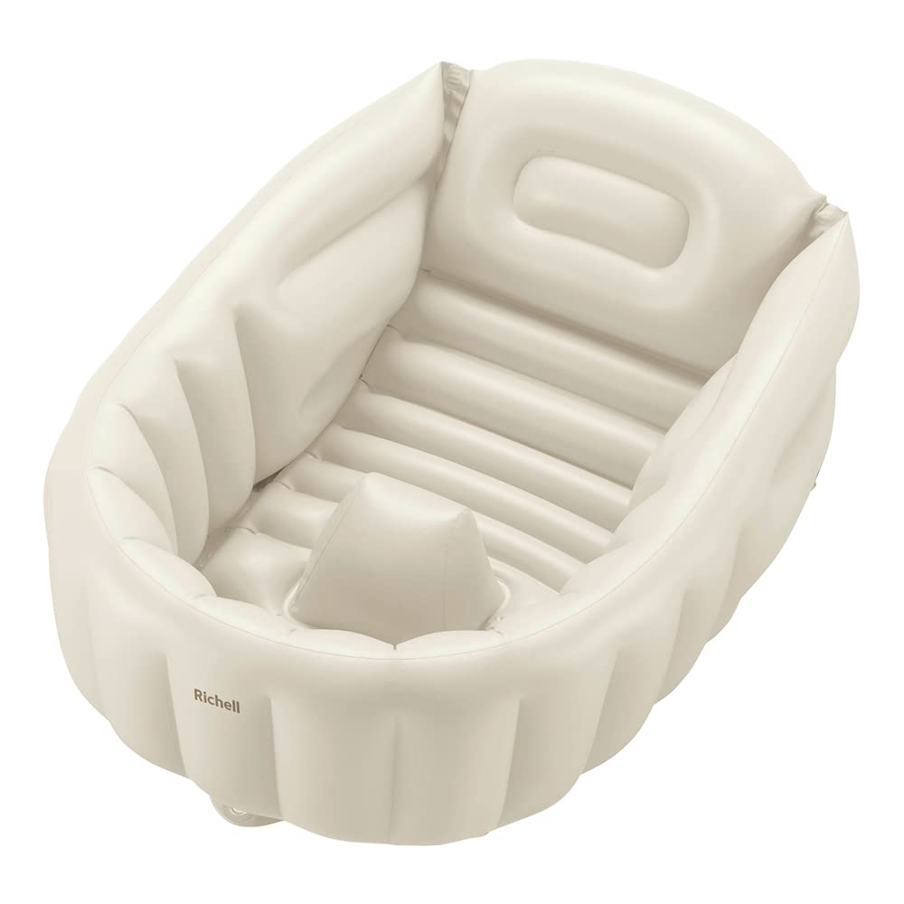 Richell Fluffy Baby Bath K Beige