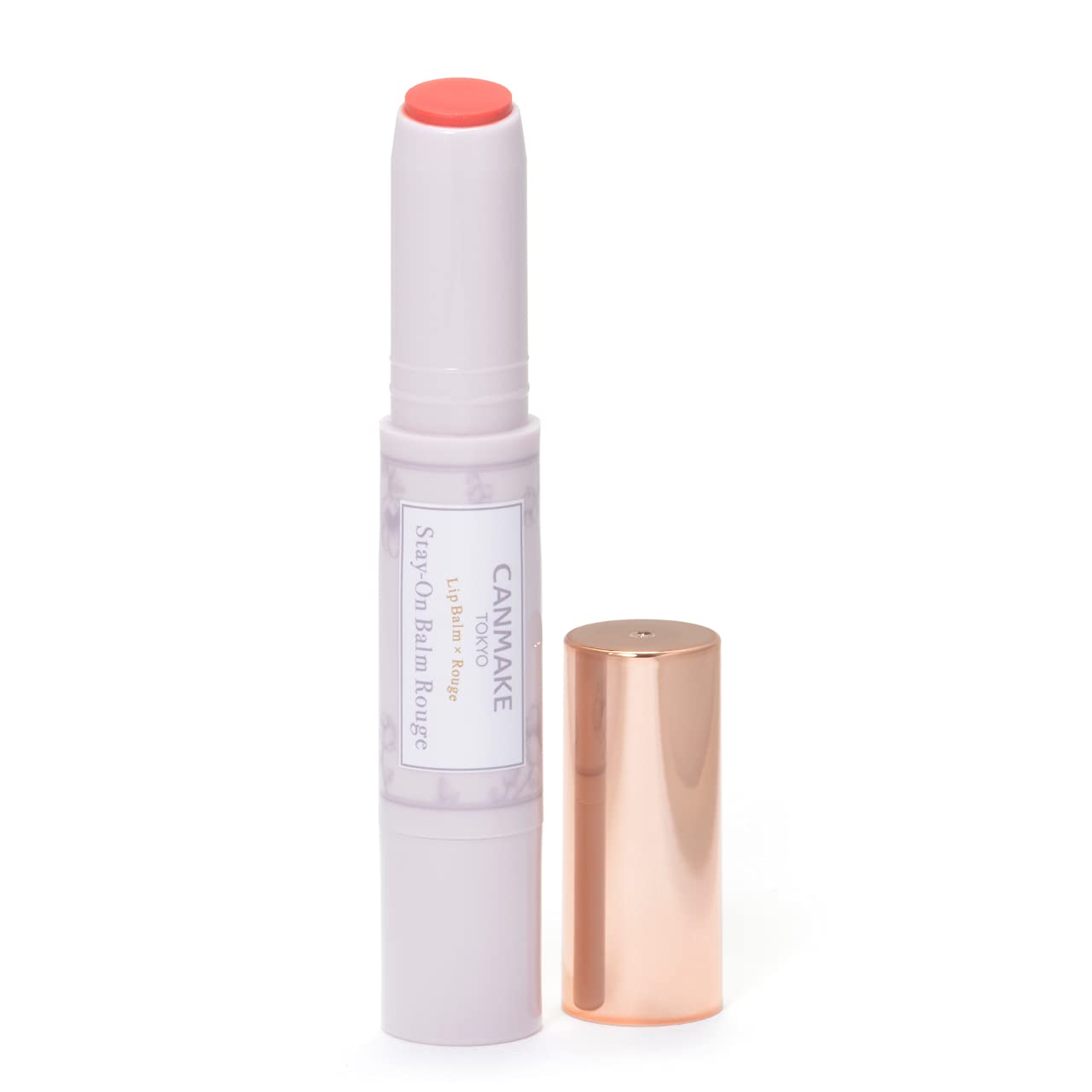Son dưỡng giữ ẩm Canmake Stay-on Balm Rouge 02 Smiley Gerbera 2.7g