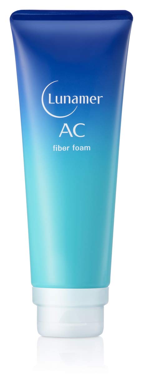 루나미아 AC (후지 필름) 섬유 폼 (120g) 세안료 (모공의 막힘을 부드럽게 클리어) 남녀 겸용 여드름 케어 어른 여드름