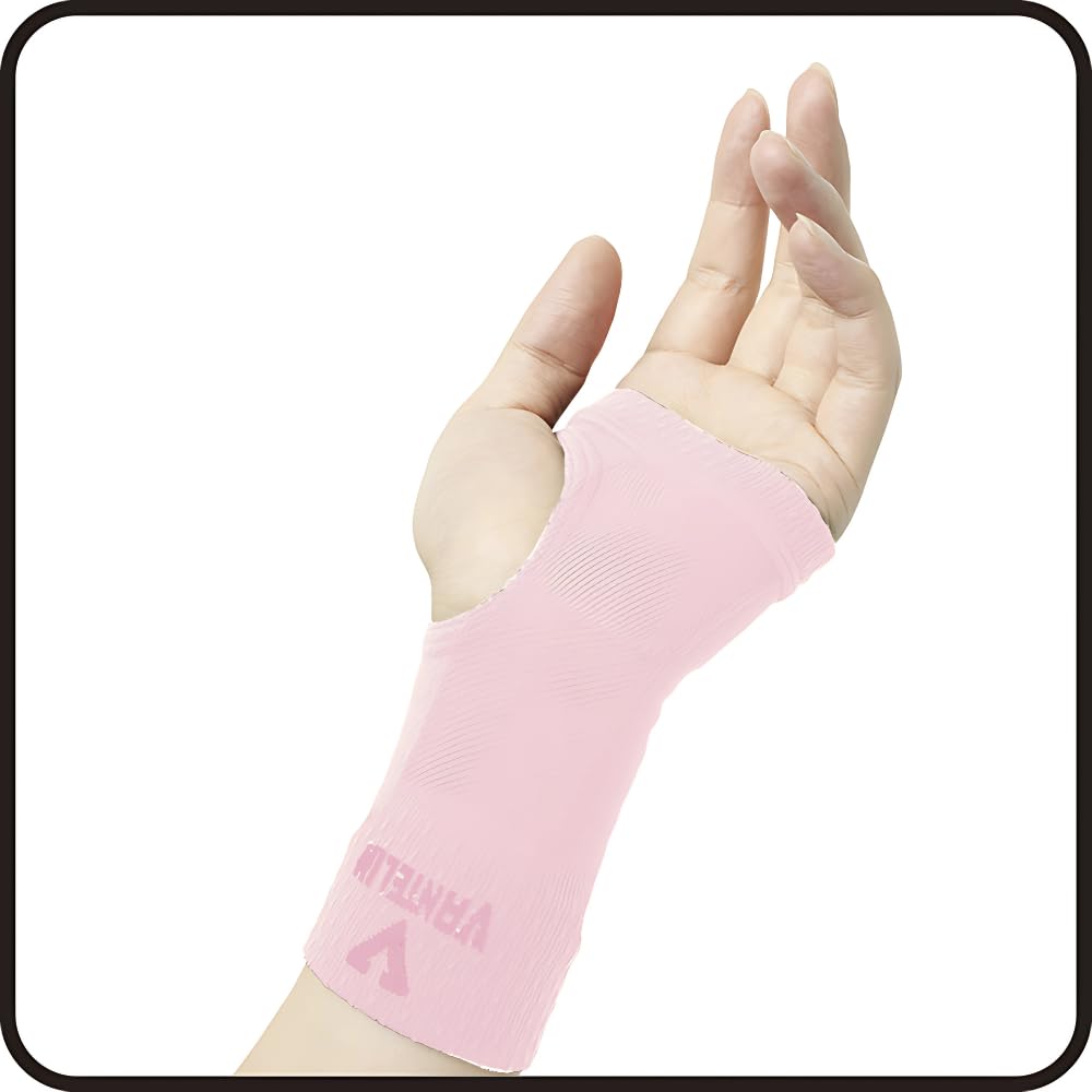 Vantelin supporter for wrists, large/L size (wrist circumference 17~19cm), light pink