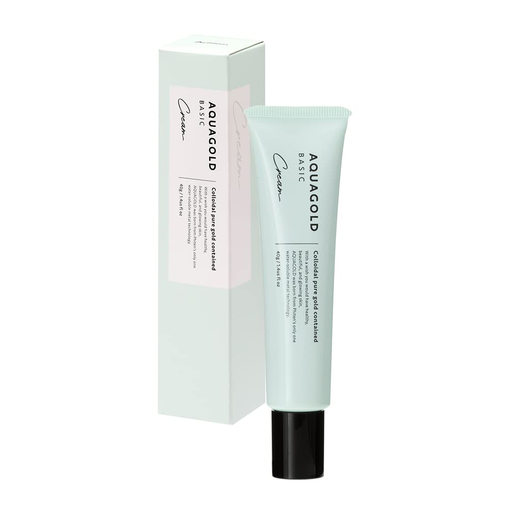 phiten Aqua Gold Cream B 40g [Unscented] [Moisturizing Cream]