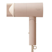 Iris Ohyama MiCOLA Hair Dryer Equipped with Far Infrared Rays, Quick Drying, Large Air Volume, Ion Dryer with Attachment HDR-M201-T Mocha