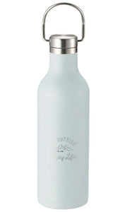 CAPTAIN STAG Sports Bottle, Water Bottle, Direct Drinking, Double Stainless Steel Bottle, Vacuum Insulation, Heat/Cold Insulation, Hanger Bottle, 480ml, Saxophone Monte UE-3424