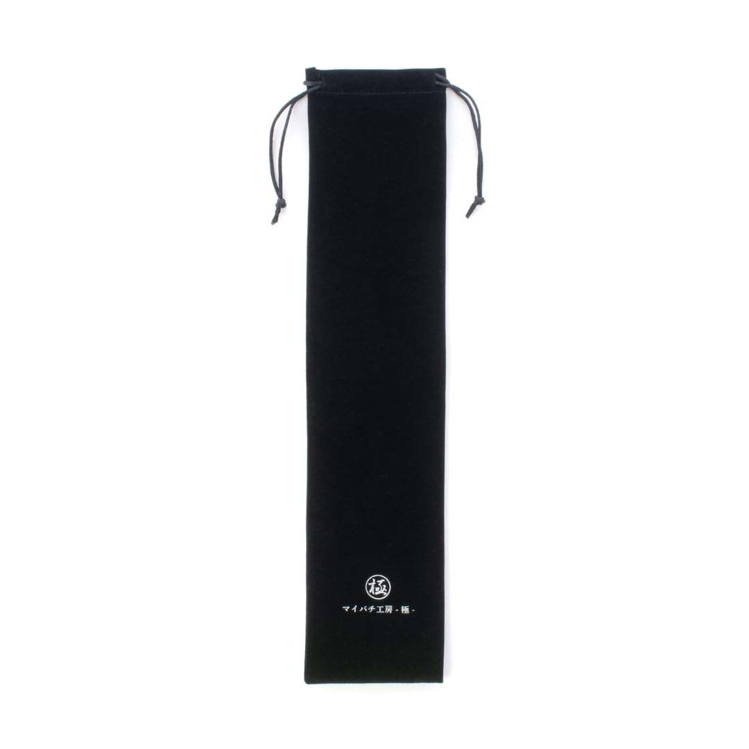[Maibachi Kobo Kiwami] Genuine Maibachi exclusive case, cloth string type, black with foil-stamped logo