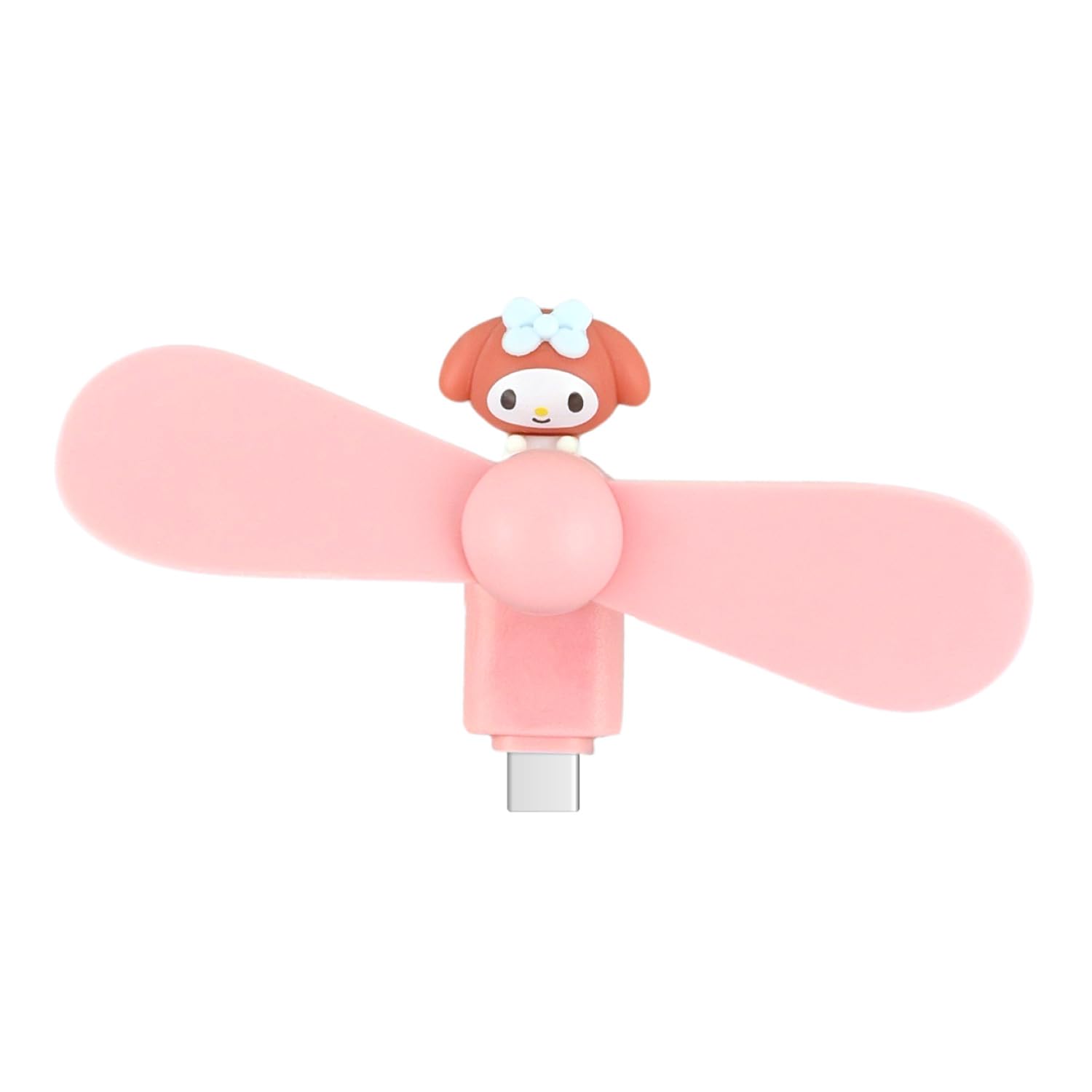 Gourmandies Sanrio Characters Mini Cool Fan with Connector (USB Type-C) My Melody SANG-539MM
