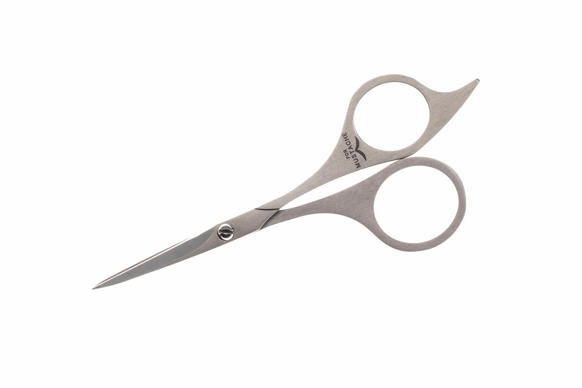 Green Bell Craftsmanship Stainless Steel Beard Scissors Jagged Blade G-2102