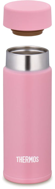 [Small Capacity Model] Thermos Water Bottle Vacuum Insulated Pocket Mug 120ml Pink JOJ-120 P