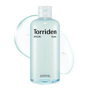 Toriden Dive In Toner 300ml [Hàng Chính Hãng] Lotion, Tươi mát, Toner có tính axit nhẹ, Thân thiện với làn da, Dưỡng ẩm, Mỹ phẩm Hàn Quốc, Chăm sóc da, Cấp ẩm, Da hỗn hợp, Da dầu, Sữa rửa mặt, Gói bông, Cấp ẩm, Axit Hyaluronic