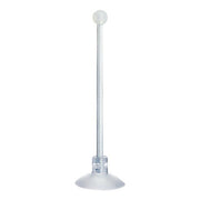 Marna Draining Cup Stand (with Suction Cup/White) Cup Drying Stand (Can be used on flat surfaces or walls) Washroom Floating Storage W545W