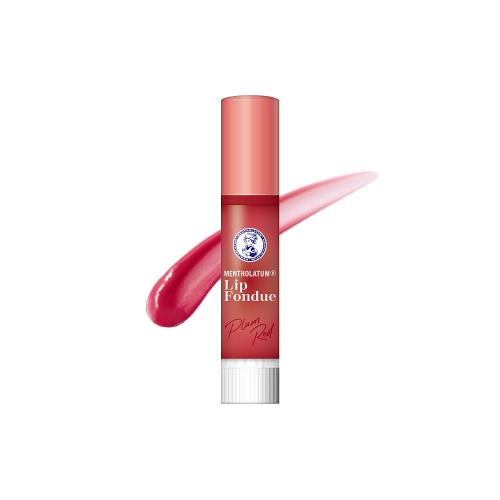 Mentholatum Lip Fondue Plum Red 3.2g Hương hoa Fujon