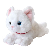 Sun Lemon Knee Cat Odd Eye WH SS 11×29×12cm Stuffed Animal Cute Cat P-8042