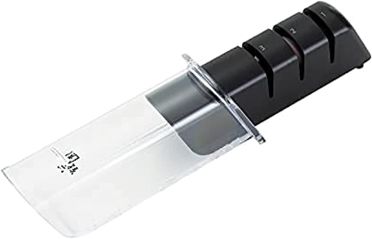 Kai KAI Seki Magoroku Diamond Ceramic Sharpener Knife Sharpening Made in Japan Manual Easy Black AP0308