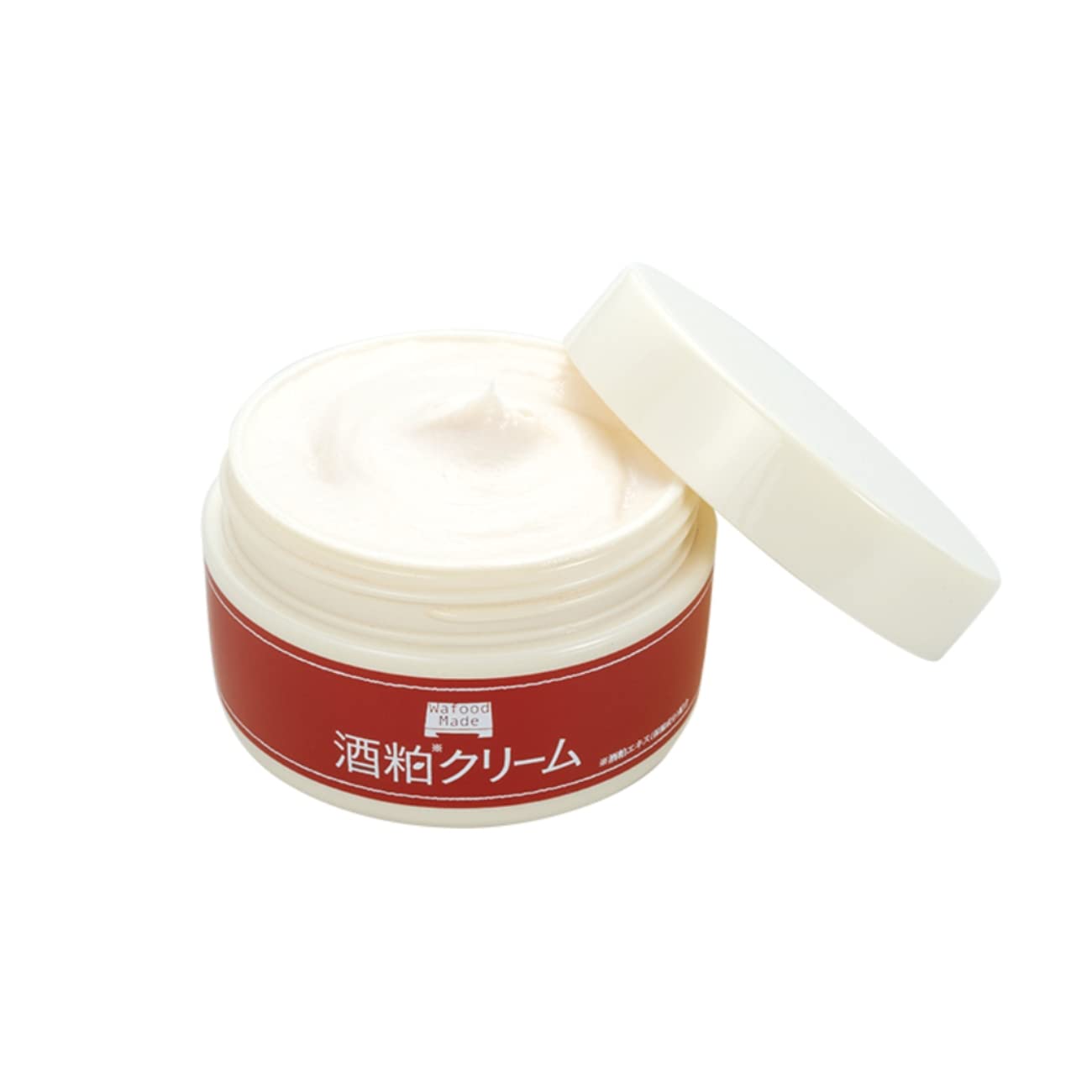 Wafood Made Sake Lees Cream 55g Moisturizing Cream Highly Moisturizing Dull Care Rich Moisturizing Transparency Sake Lees Beauty Sake Lees Extract Rice Fermented Liquid Yeast Rice Ceramide Isomerized Sugar Skin Care