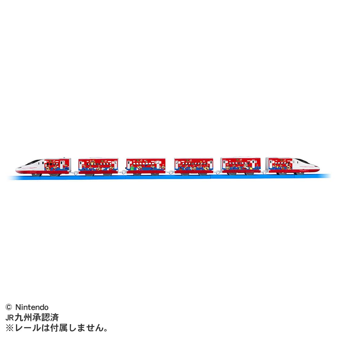 TAKARA TOMY Plarail JR Kyushu Super Mario Train West Kyushu Shinkansen Seagull Train Toy Ages 3+