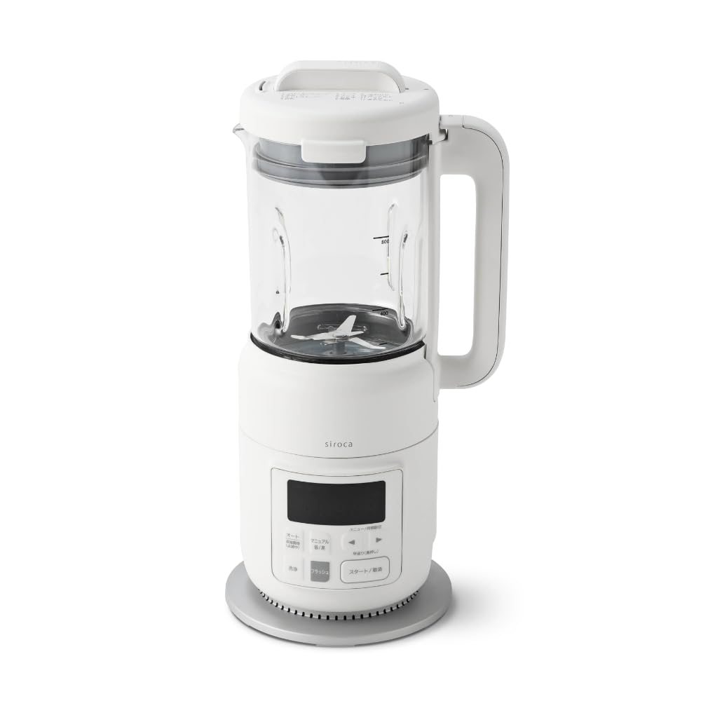 siroca (시로카) 히터 기능이있는 블렌더 집 요리사 SM-S151 화이트 800ml
