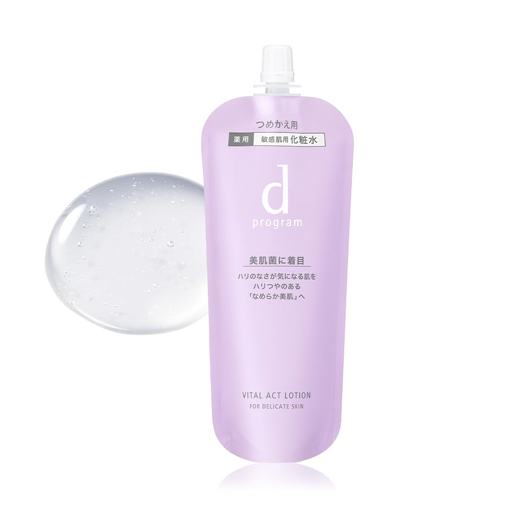 d Program Vital Act Lotion MB Lotion Refill [Quasi-drug] For sensitive skin, lack of firmness 120mL