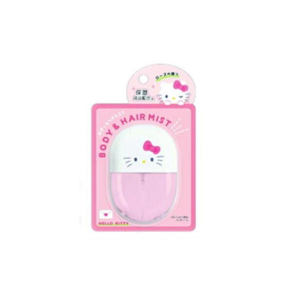쿠라 123703 【산리오 캐릭터즈】 바디 앤 헤어 미스트 【헬로 키티】 【향기】 【향기】 【화장품】 【미용】 【머리카락】 【바디 케어】 【잡화】 【상품】 【귀여운】