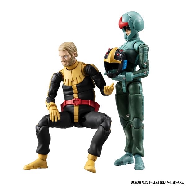 メガハウス(MegaHouse) G.M.G. COLLECTION 13 機動戦士ガンダム ジオン公国軍 黒い三連星 ガイア ノーマルスーツVer. 約100mm PVC樹脂製 塗装済み可動フィギュア