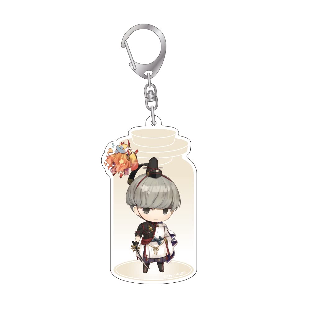 アルジャーノンプロダクト Fate/Grand Order きゃらとりあ アクリルキーホルダー セイバー/渡辺綱 約W52×H85mm アクリル・金属製