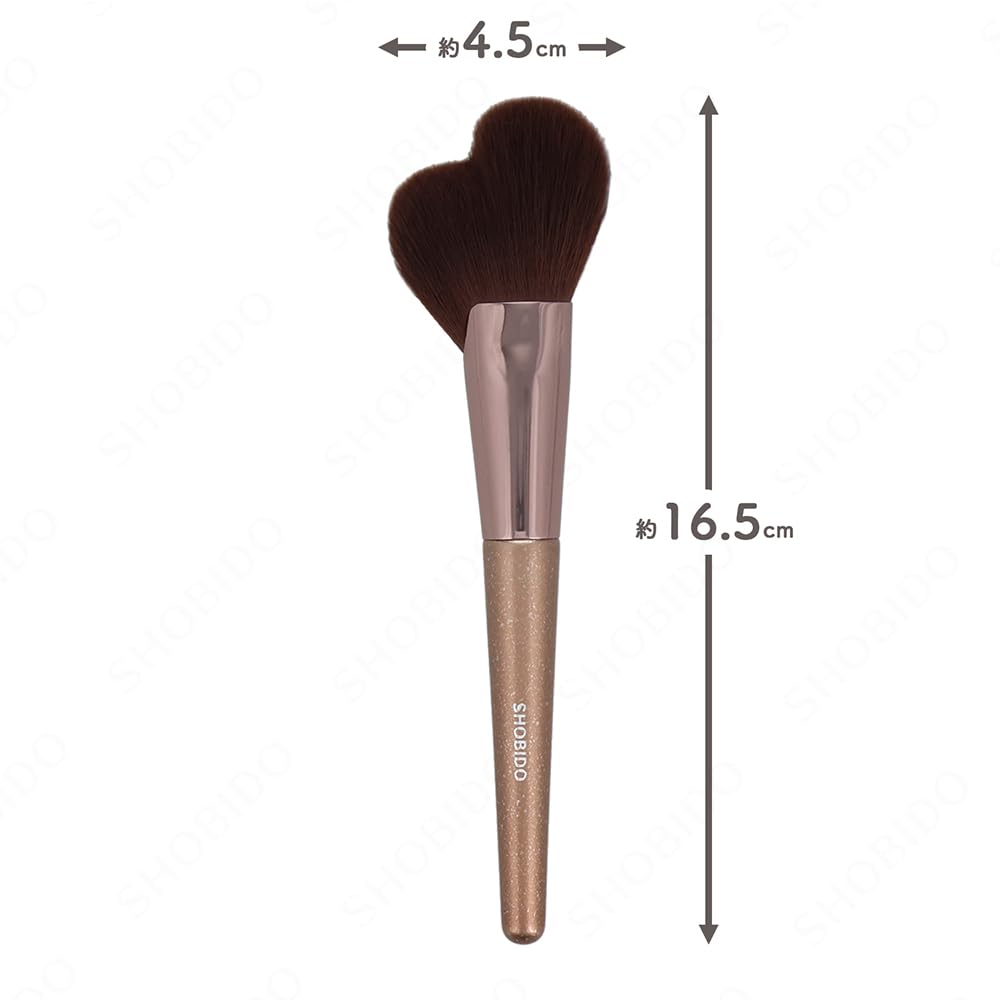 shobido Contrast Brush for Shading and Highlighting Makeup Brush for Face Line and Hairline SPV71578