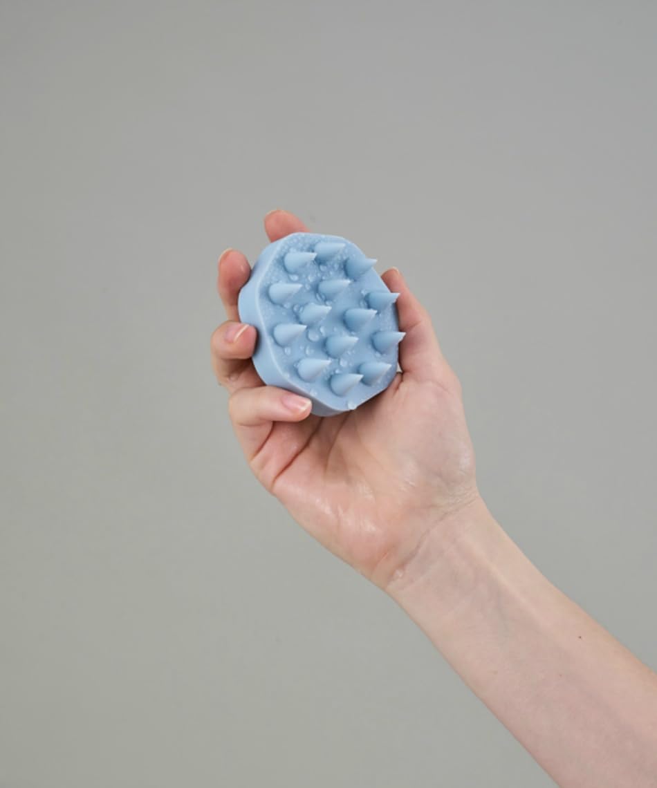 Đầu lược chải tóc Mivios Bàn chải spa Ice Blue MVS200A