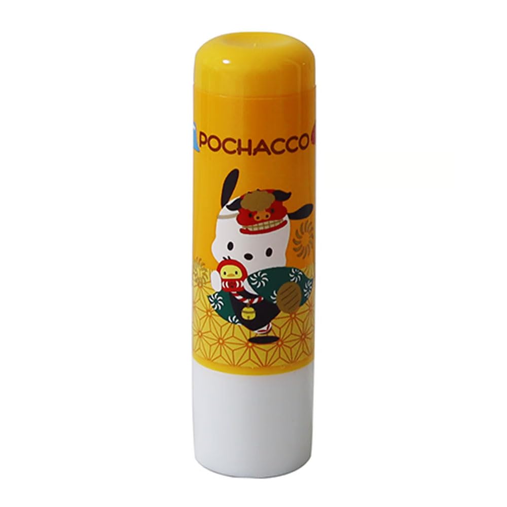 Sanrio Characters Gyutto! Moisturizing fruit lip balm Japanese pattern 3.5g x 5 pieces