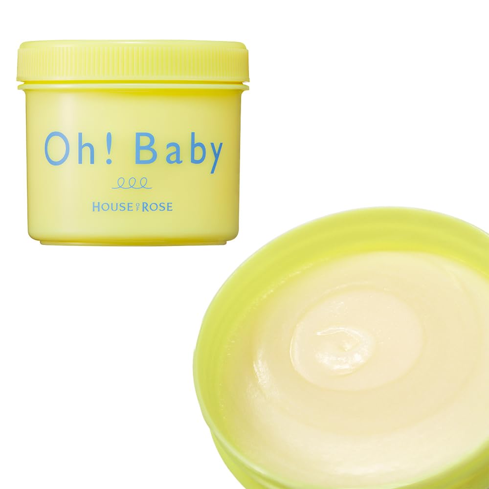 하우스 오브 로제 바디 스무저 LV (레몬 바베나의 향기) 바디 스크럽 Oh! Baby 온천 수성 성분 배합 각질 케어 350g