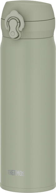【식세기 대응 모델】 서모스 수통 진공 단열 휴대용 머그잔 500ml 올리브 그린