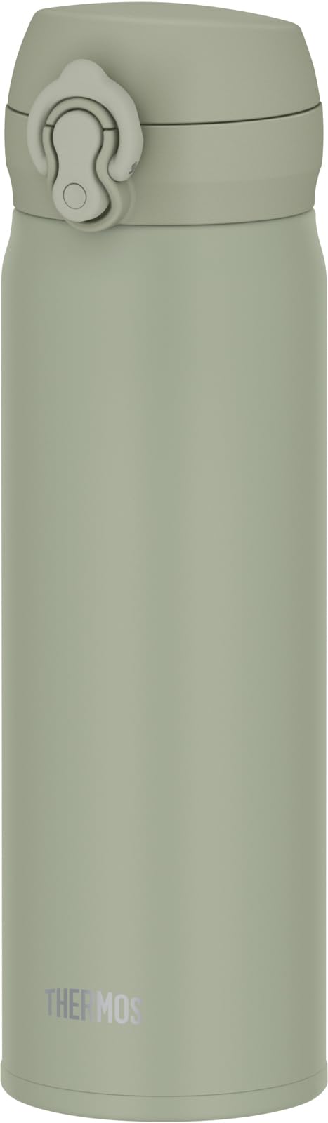 【식세기 대응 모델】 서모스 수통 진공 단열 휴대용 머그잔 500ml 올리브 그린