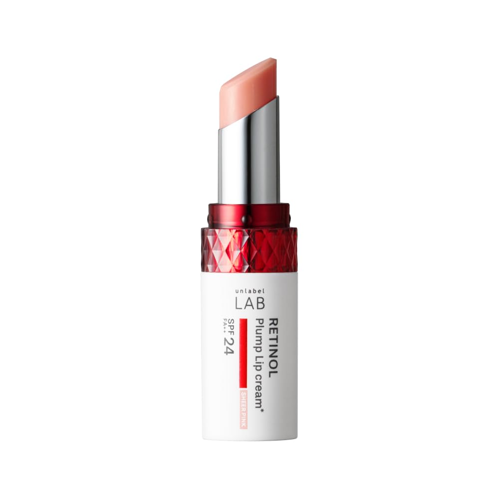 unlabel Unlabel R plump UV lip balm lips moisturizing lip balm lip care lipstick lip care plump basic cosmetics retinol 4g