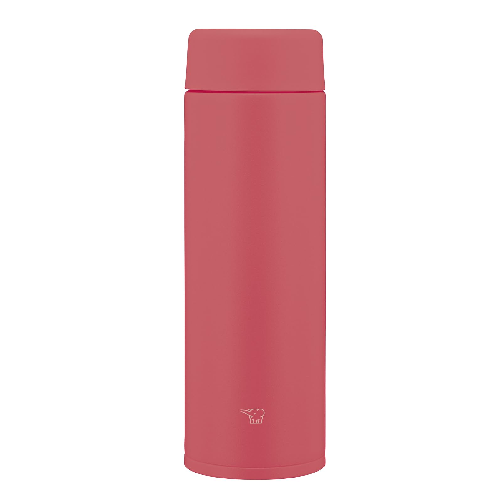 Zojirushi water bottle 480ml [Evolved Zojirushi classic mug] Dishwasher safe, seamless, only 2 items to wash, compact, heat/cold, screw poppy red SU-AA48-RM