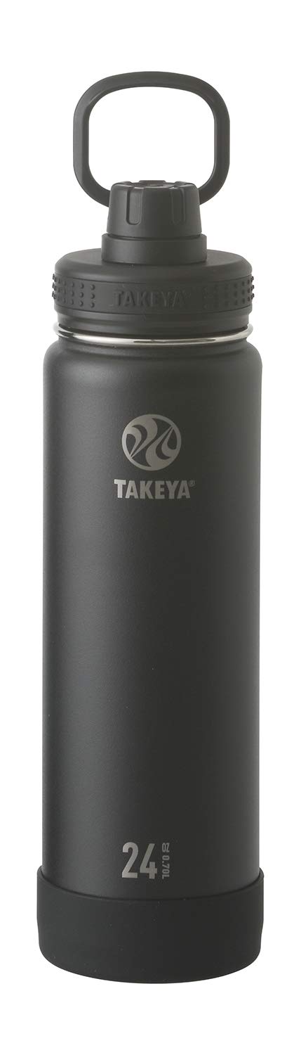 [Takeya] Takeya Flask Active Line 0.7L Onyx Water Bottle Stainless Steel Bottle Direct Drinking Cold TAKEYA